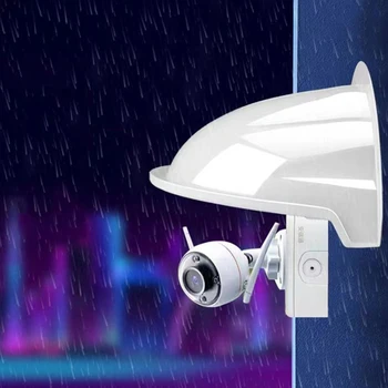 Høj Kvalitet Regn Sol Skjold Vejr Dække Anti Glare Side Beslag CCTV Tårnet Dome-Kameraer