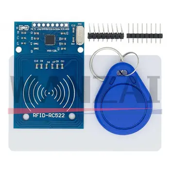 1stk MFRC-522 RC522 RFID-RF IC-kort sensor modul til at sende Fudan-kort,Rf-modul nøglering
