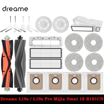 Dreame L10s Ultra/Dreame L10s Pro Robot Støvsuger Robot Dele Støvpose Vigtigste Sidebørste Hepa-Filter Moppe Tilbehør
