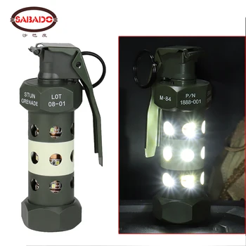 Taktisk Camping Lys M84 Dummy Granat Flash Bang Udendørs LED nødbelysning Militære Fans Cosplay Gadgets overlevelsesudstyr