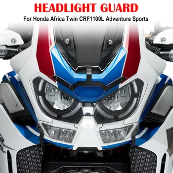 NYE Motorcykel Forlygte Head Light Guard Beskytter Dækning For Honda Africa Twin CRF1100L CRF 1100 L Adventure Sport 2020 2021