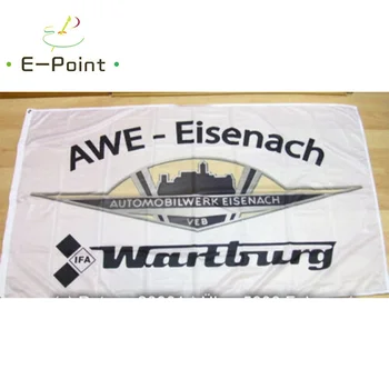 Flag ærefrygt Eisenach Wartburg 2*3 ft (60*90cm) 3 ft*5ft (90*150 cm) Størrelse Julepynt til Hjem Flag Banner Gaver