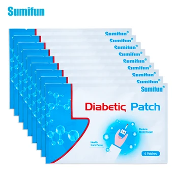 Sumifun 30stk Brændende Fedt Diabetisk Patch Naturlige Urte Kur, Lavere blodsukker Behandling Blod Balance Medicinsk Diabetes Patch