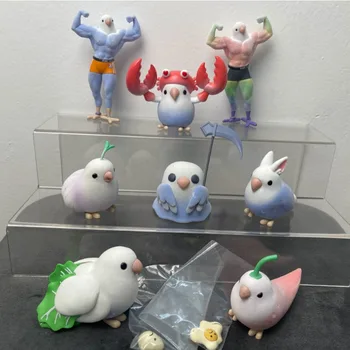 Animation Bulk Birdie Taro Dumplings, Hvad Birdie Ting Række Action Figurer, PVC-Model Toy Ornamenter Indsamling Gaver
