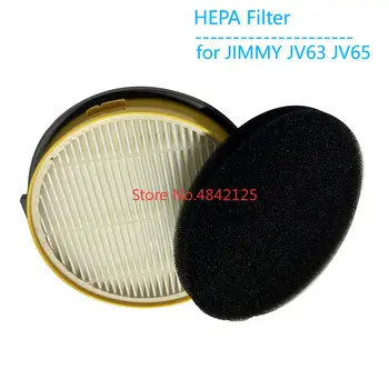 Originalt HEPA-Filter for JIMMY JV63/ JV65 /JV65 PLUS Håndholdt Batteridrevet Støvsuger Dele T-HPU40 Filter Tilbehør