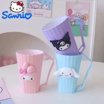 Sanrio Min Søde Melodi Mundskyl Cup Cinnamoroll Børstning Cup Kawaii Hello Kitty til Børn Par med Hjem Enkel Kuromi