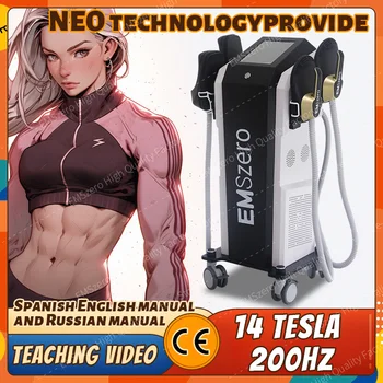 Muskel Stimulator Maskine Elektromagnetisk Nove Forme 14 Tesla Body Sculpting EMSZERO Infrarødt Lys Udstyr NEO 2023 NY