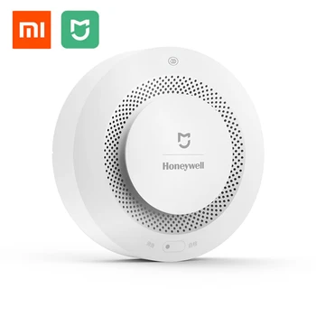 Xiaomi Mijia Smart røgalarm Bluetooth-mesh kompatibel Brand Alarm Monitor Fjernbetjening Lyd alarm sensor sikkerhed i hjemmet