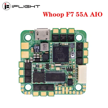 IFlight BLITZ Whoop F7 55A AIO Bord på Flight Controller / ESC Gyro BMI270 W/ 25.5*25.5 mm Montering mønster 2-6S for RC FPV Drone