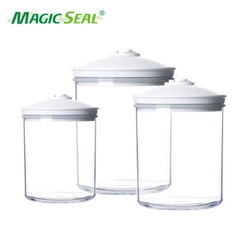 MAGISKE SEGL Vakuum Mad Sealer Maskine Tilbehør Container Vakuum Emballage Tank Køkken Konservering af Fødevarer Rubrik Oplagring Rubrik