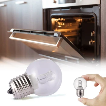 Ovn Bulbs110 /220V 500 Grad E27 40W Ovn Komfur Lampe varmebestandig Lys Mikrobølgeovn Høj Temperatur i Køleskab, Brødrister