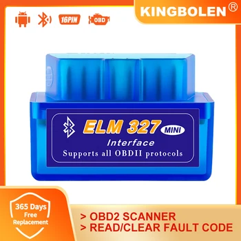 ELM327 V1.5 PIC18F25K80 Chip OBD2 Mini ScannerBluetooth V2.1 for Android-Moment-Kode Læser Bil Scanner Auto-Diagnostisk Værktøj