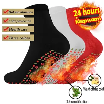 Vinter Varme Sokker selvopvarmende Sundhed Sokker smertelindring Udendørs Anti-Kold Terapi Magnetiske Termisk Strømper til Mænd, Kvinder