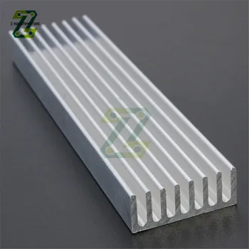 100x25x10mm Radiator Aluminium Heatsink Ekstruderet køleplade til LED Elektroniske Varmeafledning Cooling Køler
