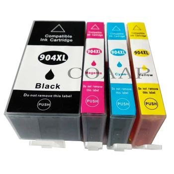 4 Pack Kompatibel Blækpatron Til HP 904XL hp904 hp908 for Officejet Pro 6960 6970 Printer i Sydamerika