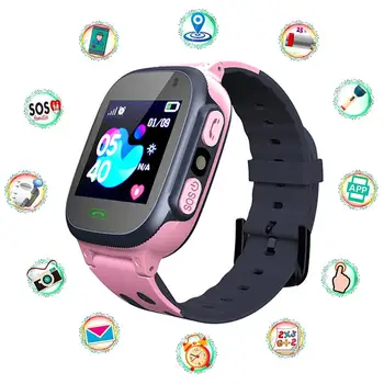 S1 Kids Smart Ur telefonopkald Smartwatch For Børn i SOS-Foto Vandtæt Kamera LBS Placering Tracker Gave Stemme Smartwatch