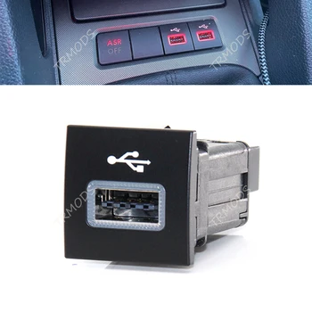 Bilens USB-Indgang Audio Adapter Radio u-disk flash Socket Interface Kabel for Volkswagn Jetta5 MK5 Golf 6 Caddy EOS Scirocco Touran