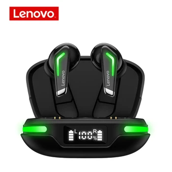 Originale Lenovo GM3 TWS Trådløse Bluetooth Hovedtelefoner med Digital Display Lav Latency Gaming Headset Hovedtelefoner støjreducerende