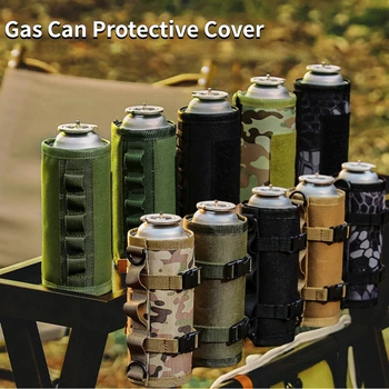Udendørs Camping Gas Kan Beskyttende Dække Udendørs Taktiske Brændstof Cylinder Muffe Camping Anti-Fald Gas Tank Beskyttende Covers