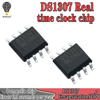 10STK DS1307 DS1307Z SOP-8 RTC SERIEL 512K I2C-Real-Time Clock IC God Kinesisk chip