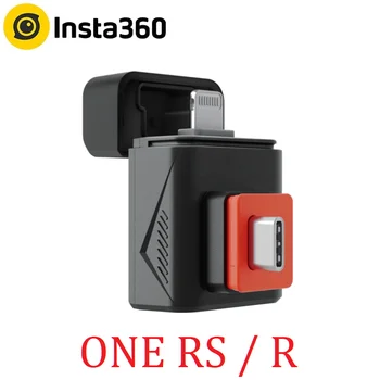 Insta360 EN RS / R Hurtig Læser SD-Kort Læseren Fast File Transfer Til Insta 360 Originalt Tilbehør Til iPhone / Android