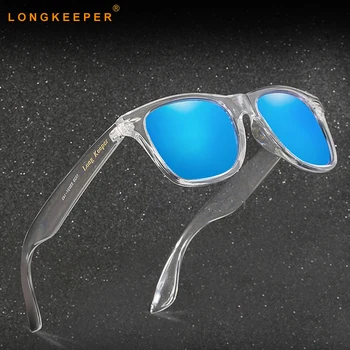 Luksus Polariserede Solbriller Mænd Kvinder Kørsel Solbriller Gennemsigtig Vintage Mærke Briller Belægning UV400 bedste Mandlige Sol Briller