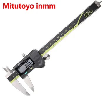 Mitutoyo inmm Digital Skydelære LCD-Vernier Bremsekalibre 12 tommer 300mm 500-193-30 Caliper Værktøj til Måling af Rustfrit Stål