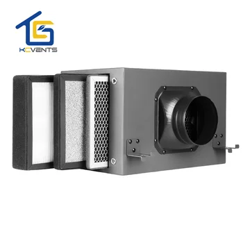 3 Lag Rensning af Filter Kassen med Hepa-og kulfilter Til Ventilation System