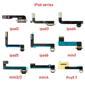 USB-Oplader Stik Plug Flex Kabler Til iPad 2 3 4 5 6 Air iPad Pro 9.7 A1673 A1566 A1538 Opladning Port til Socket Dock Data Flex