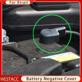 ABS Bil Batteri Batterier Negative Elektrode Pole Dækslet til Nissan X-Trail XTrail Rogue T31 T32 2007-2018 Tilbehør