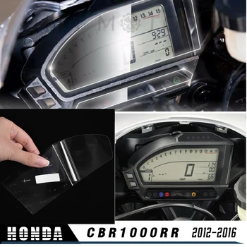 Motorcykel CBR 1000 RR Speedometer Cluster Bunden Beskyttelses Film Skærm Protektor til Honda CBR1000RR 2012 2013 2014 2015 2016
