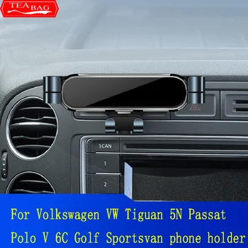 Bil-Telefon Holder Til Volkswagen VW Tiguan 5N Passat Polo V 6C Golf Sportsvan 2013-2018 Bilen Ændring Tilbehør