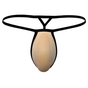 CLEVER-MENMODE Polstret Undertøj Sexede g-streng til Mænd G-Streng Forbedre Push Up Cup Pad Bikini Penis Pose Trusser T-back Underbukser