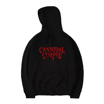 Dreng piger Brutal Death Metal CANNIBAL CORPSE Hoodie sweatshirt Band Navn, Logo Print mode Pullover mænd/kvinder CANNIBAL CORPSE H