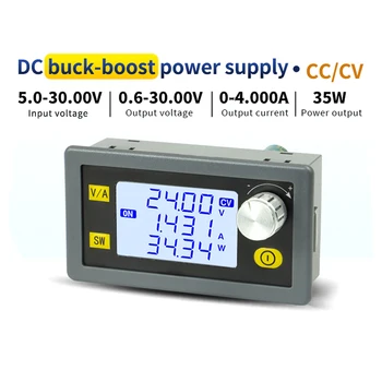 35W/ 80WDC DC Buck-Boost-Konverter CC CV 6-36V 5A / 5-30V Solenergi Modul Reguleret Laboratorium Af Strømforsyning