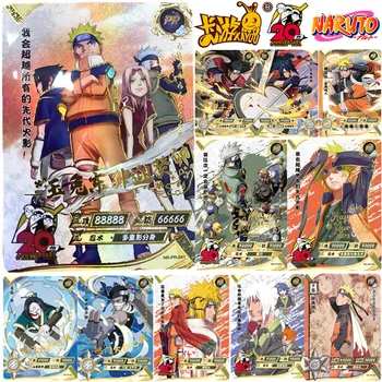 KAYOU Ægte Anime Naruto PR Kort Kakashi Uchiha Tsunade Kushina Jiraiya Naruto Sasuke Tsunade Sjælden Samling Kort Toy Gave