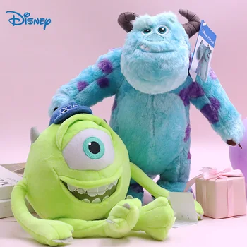 Disney Kawaii Sulley Mike Wazowsky Monsters University Fyldte Plys Dyr, Legetøj Sæt Søde Pixar Dukke Til Dreng Pige Fødselsdag Gave