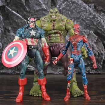 Zombie Hulk, Captain America Spider Mand 7