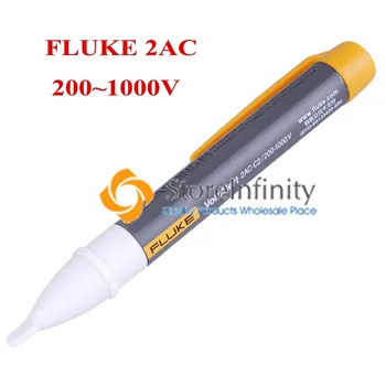 Fluke 2AC VoltAlert Ikke Kontakt Spænding VoltAlert Detektor Pen 200-1000V Tester Stick