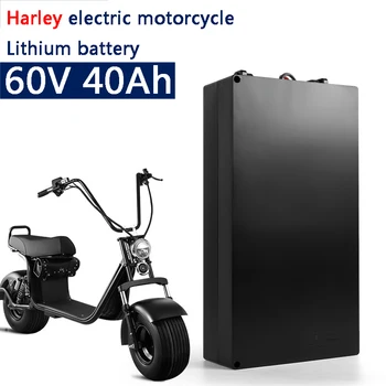 Ny vandtæt 60V 40Ah Lithium-ion-batteri 60v 30Ah 20Ah for 1500W 2000W motor cykel citycoco X7 X8 X9 scooter + 3A oplader