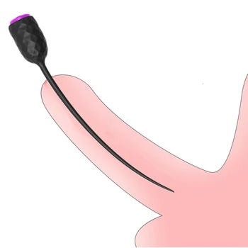 Silikone Erotisk Hest Eye Stick Stimulator Urethral Plug Dilator Klingende Vibratorer Male Masturbation Sexet Sex Legetøj Til Mænd 18