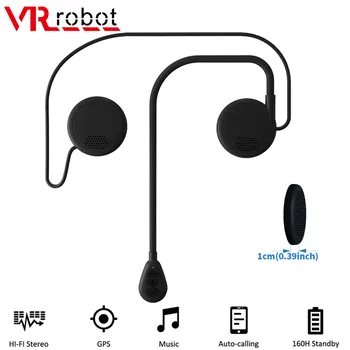 VR robot Moto Hjelm Headset Bluetooth 5.0 Ultra-tynd Motorcykel Hovedtelefoner Trådløse Hovedtelefon Højttaler Håndfri Opkald, Musik Spil