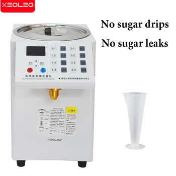 XEOLEO Sirup dispenser 16-tasten Fructose maskine Sukker Dispensere maskine Automatisk 8L Kvantitative maskine til Bubble tea Shop