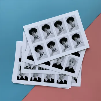 1stk Kpop Omstrejfende børn 1 inch Foto-ID-Kort, Postkort for fans collection K-pop Straykids Photocard