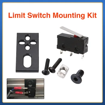 CNC Bearbejdning Micro Limit Switch Kit med Monteringsplade Miniature-grænseafbryderen Monteringsplade til 3d printer CNC Router Maskine