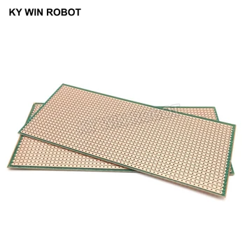 1stk DIY Grøn 6.5*14,5 CM Prototype Papir PCB Universal Eksperiment Matrix Kredsløb 6.5x14.5CM