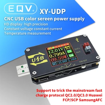 XY-UDP-15W Digital USB-DC-DC Konverter CC CV 0.6-30V 5V 9V, 12V 24V 2A Power Modul Desktop Justerbar Reguleret strømforsyning