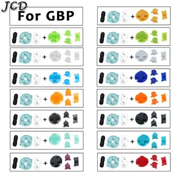 JCD For Gameboy Pocket Gummi, Ledende Knapperne A B Knapper, Tastaturer til GBP D Puder tænd-Sluk-Knapper