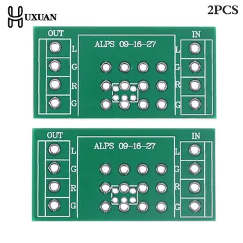 2stk Potentiometer PCB Board Til Forstærker PCB For ALPERNE 09 Type 16 Type 27 Type