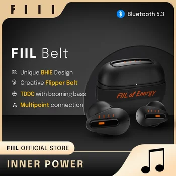 FIIL Bælte Kinesiske Version Trådløse Bluetooth-5.3 Sport Earbuds A. jeg ENC Opkald Støj Annullering Hovedtelefoner Antibakteriel Belægning